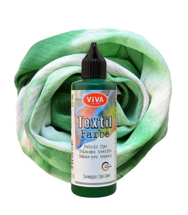 Washable dye for textiles, VIVA DECOR, green