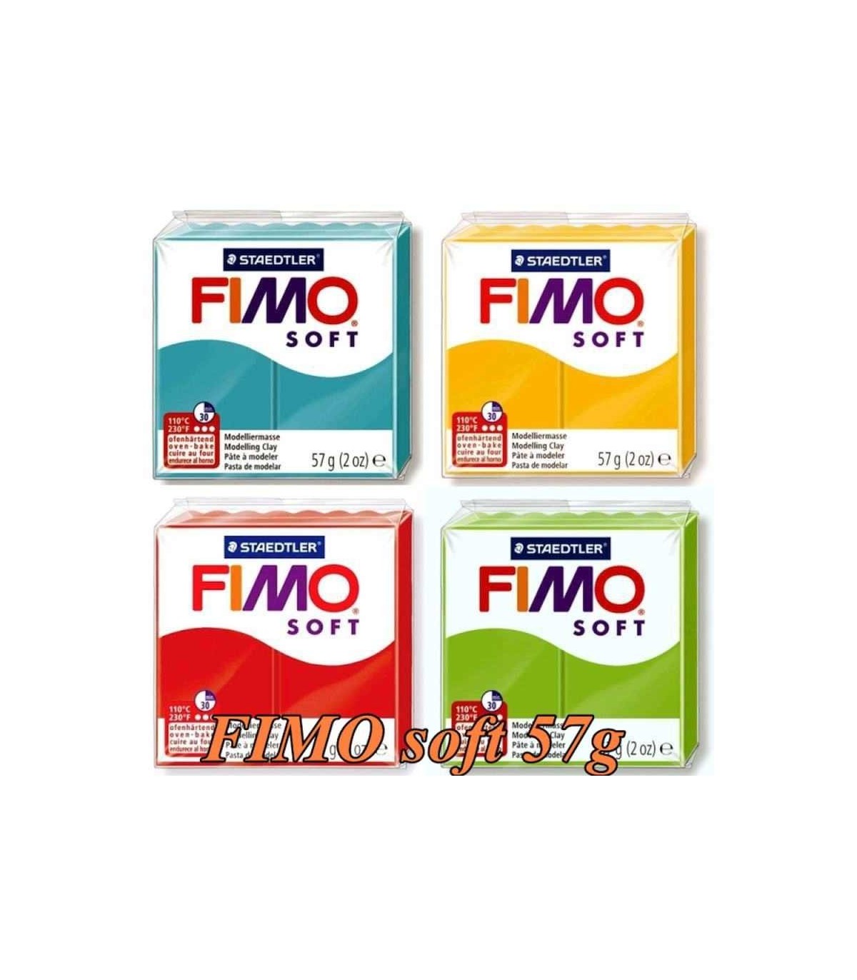 FIMO Soft Serie Polymer Clay, Emerald, Nr. 56, 57g 2oz, Oven-hardening  Polymer Modeling Clay, Basic Fimo Soft Colors by STAEDTLER -  Norway