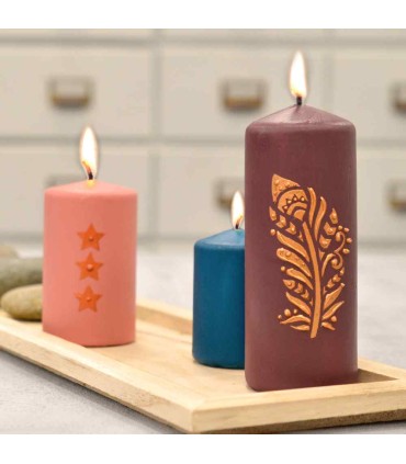 Colored wax for candle decoration, VIVA DECOR, 28 ml