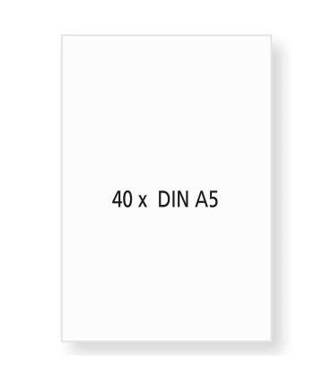 Hârtie albă fără acid, anti-îmbătrânire, A5, 240 g/mp, VIVA DECOR, 40 coli