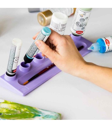 Holder "Butler" for 6 tubes with applicator from VIVA DECOR