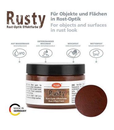 Set creativ Rusty pentru efect de patină de rugină, VIVA DECOR
