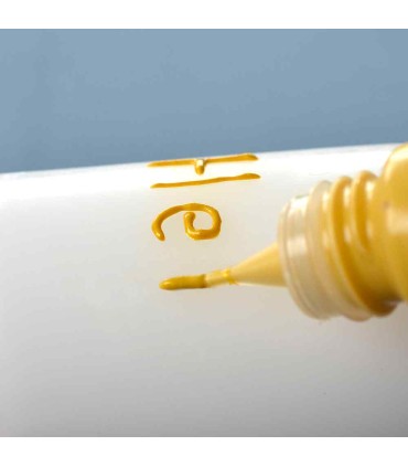 Creative set of 2 golden wax for candle decoration, VIVA DECOR, 2x28 ml