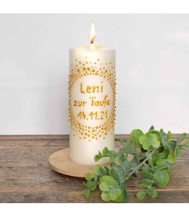 Set creativ 2 ceară aurie pentru decorare lumânări, VIVA DECOR, 2x28 ml