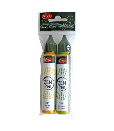 Set 2 vopsele pentru pictură punctată Blob-Paint, ZEN Pen VIVA DECOR, 2x28ml