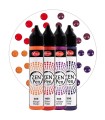 Set 4 vopsele pentru pictură punctată Blob-Paint, ZEN Pen VIVA DECOR, 4x28ml