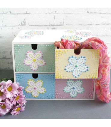 Set creativ pictură punctată „Creative Break“, VIVA DECOR, 21 piese