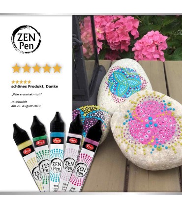 Creative dot painting set "Creative Break", VIVA DECOR, 21 pieces