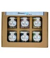 Set cadou creativ 6 vopsele metalice cu sclipici VIVA DECOR 6x30ml