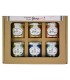 Set cadou creativ 6 vopsele metalice strălucitoare VIVA DECOR 6x30ml