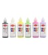 Creative gift set for window painting, paints and stencil, VIVA KIDS, 6x90ml