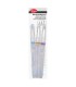 Set of 3 brushes with water tank, for watercolor, VIVA DECOR