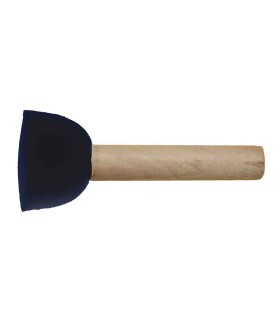 Brushe with sponge for dabbing, 9x3,5 cm, VIVA DECOR