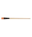 Wide brush 15 mm, made of wood with synthetic bristles, VIVA DECOR