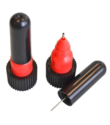 Set of 2 fine applicator tips for bottles, VIVA DECOR