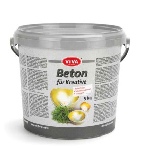 Fine concrete for artists, for decorative casting, VIVA DECOR, 5 kg