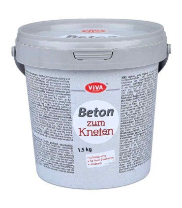 Beton fin pentru artiști, pentru modelare, VIVA DECOR, 1,5 kg