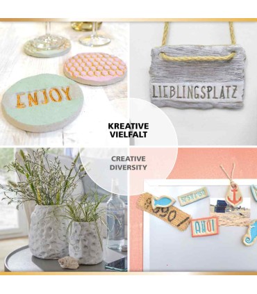 Fine concrete for artists, for modeling, VIVA DECOR