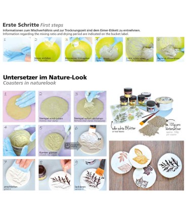 Beton fin pentru artiști, pentru modelare, VIVA DECOR