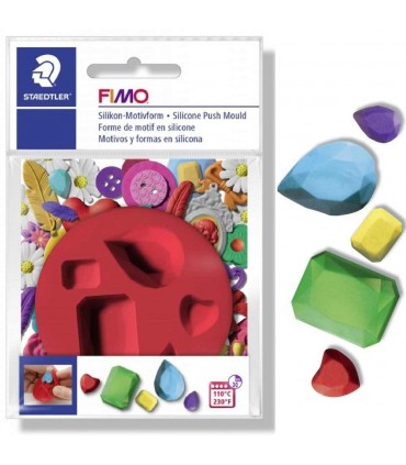 FIMO matriță pietre geme 8725-27