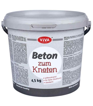Beton fin pentru artiști, pentru modelare, VIVA DECOR, 4,5 kg