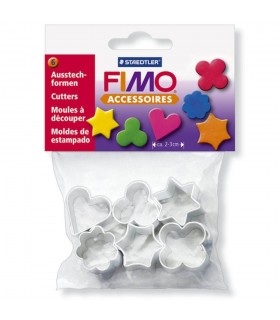 FIMO 6 cuttere metalice cu forme 8724-03