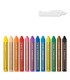 Set of 12 wax colored pencils, thickness 1.4 cm, Staedtler, from 2 years