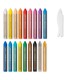 Set of 18 wax colored pencils, thickness 1.4 cm, Staedtler, from 2 years