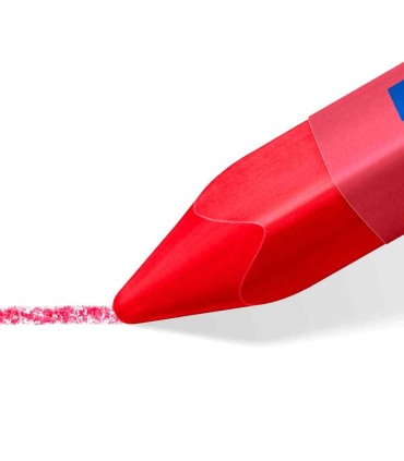 Set creioane colorate din ceară, grosime 1,4 cm, Staedtler, de la 4 ani