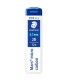 Set of 12 mechanical pencil leads, 0.7mm, hardness 2B, Staedtler