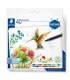 Set of 40 superfine fineliners 0.3mm, Triplus Staedtler, 334-C40-C