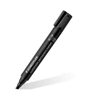 Set 8 markere universale permanente, waterproof, Staedtler, vârf daltă