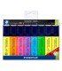 Set of 8 highlighters 1-5mm (text markers), Staedtler, 364-A-WP8
