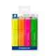 Set 4 evidențiatoare 1-5mm (textmarkers), Staedtler, 364-P-WP4