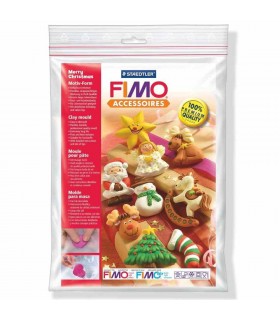 FIMO mould Merry Christmas 8742-12