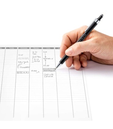 Creion mecanic metalic, mine 0,7 mm, cu radieră retractabilă, Staedtler, 778