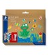 Set of 6 finger painting colors, Noris Staedtler, 6x75ml, from 2 years