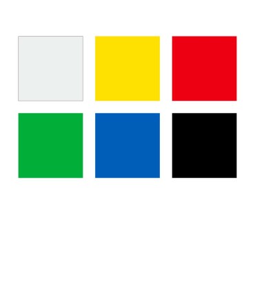 Set of 6 finger painting colors, Noris Staedtler, 6x75ml, from 2 years