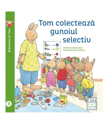 Set 4 cărți educative, colecția Biblioteca lui Tom