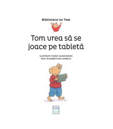 Set 4 cărți educative, colecția Biblioteca lui Tom