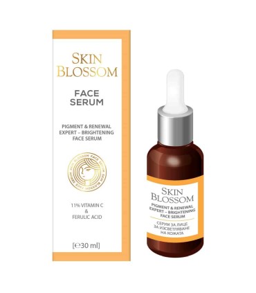 Regenerating facial serum for bright and even skin, 11% vitamin C and ferulic acid, Biofresh, 30ml