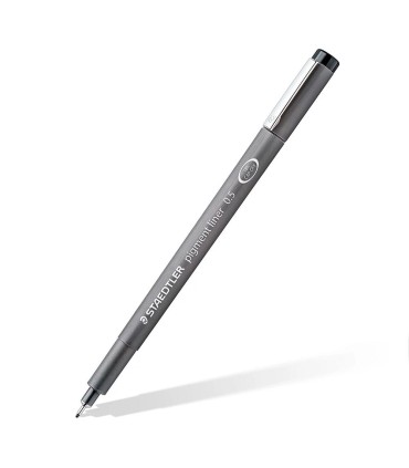 Pigment liner 0.05mm Staedtler 308-005-9, negru