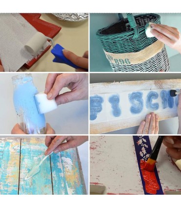 Vopsea cretă pentru mobilă, aspect vintage mat, My COLOR Room by VIVA, 750ml