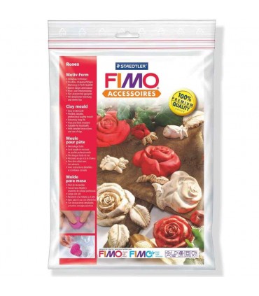 FIMO mould roses 8742-36