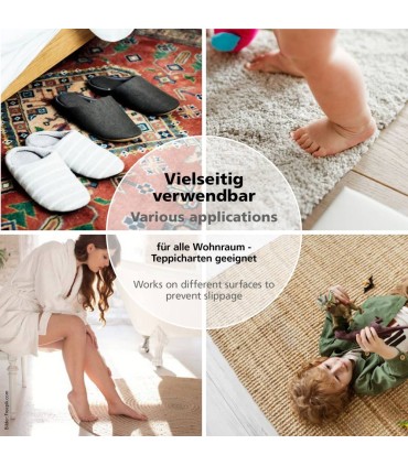 Transparent liquid anti-slip for carpets and rugs, with applicator, Viva Decor – Teppich Stopp