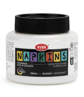 Napkin Glue + Top Coat, semigloss, VIVA DECOR, 250ml