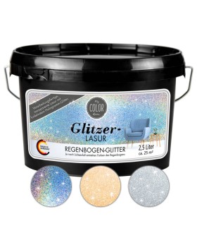 Transparent washable decorative glaze with glitter, My COLOR Room by Viva Decor, 2.5 liter