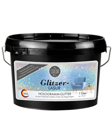 Transparent washable decorative glaze with glitter, My COLOR Room by Viva Decor, 2.5 liter