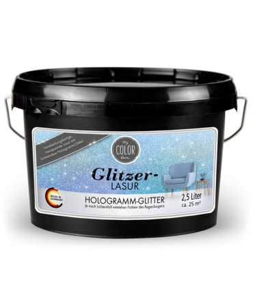 Wall glitter in transparent glaze, My COLOR Room by Viva Decor, 2.5 liters
