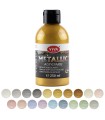Vopsea acrilică metalică, cremoasă și intensă, VIVA DECOR, 250 ml